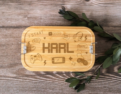 Brotdose Gamer -personalisiert-